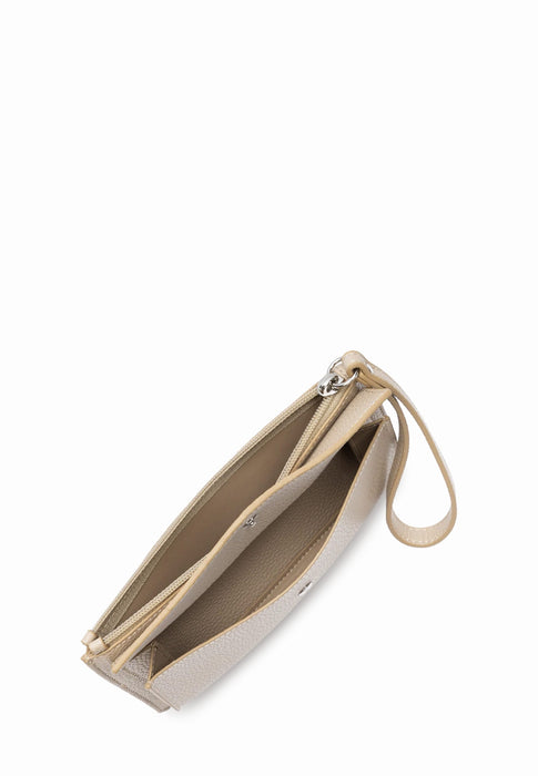 Petite maroquinerie Lancaster Maya double kba Beigefonce BEIGEFONCE