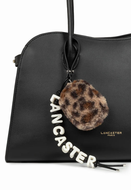 Etuis airpods Lancaster Lettrage Pc-05 NOIR LEOPARD