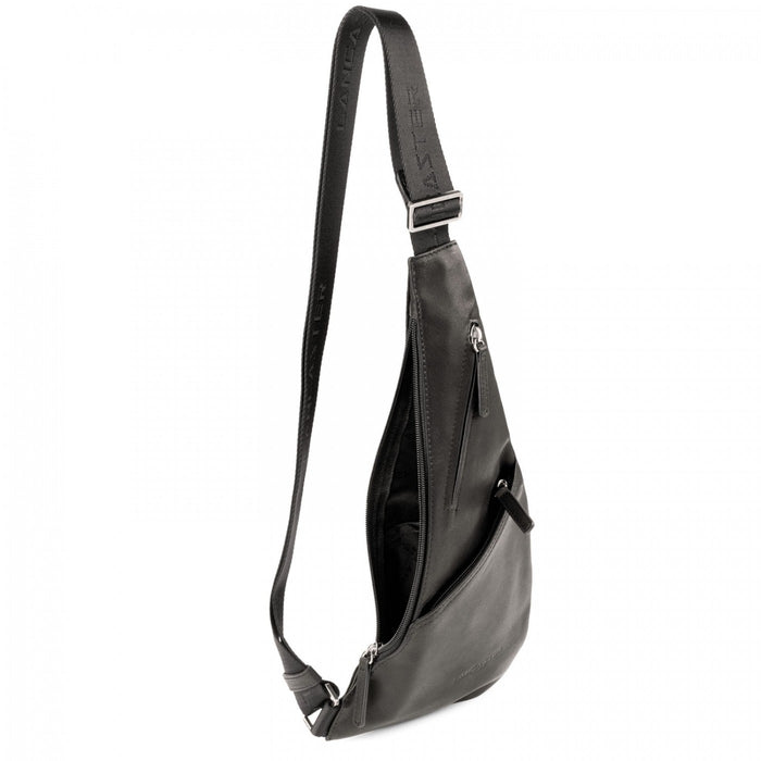 Mono bretelle Lancaster Soft vintage homme 320-17 NOIR
