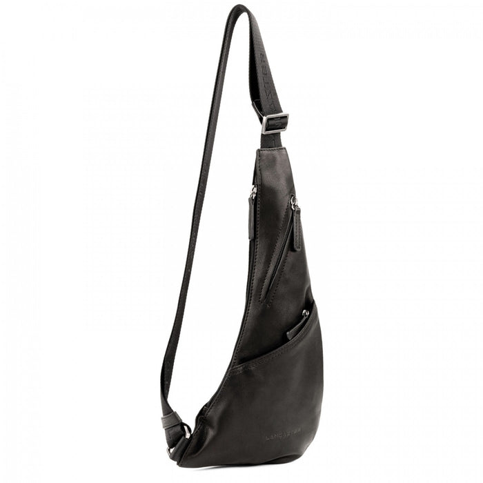 Sac Lancaster Soft vintage homme Noir NOIR