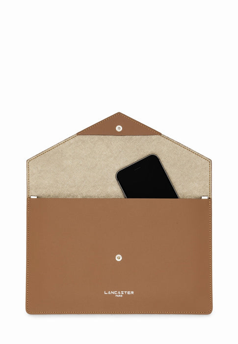 Pochette Lancaster Pur & element city 222-20 CAMEL IN CH