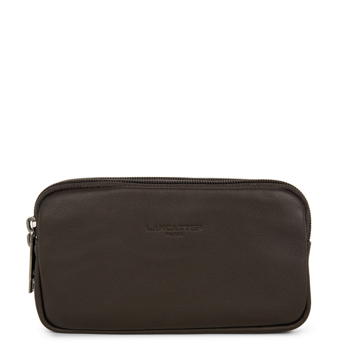 Pochette ceinture Lancaster Soft vintage 120-20 MARRON