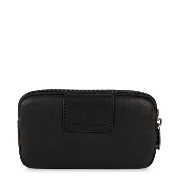 Pochette ceinture Lancaster Soft vintage 120-20 NOIR