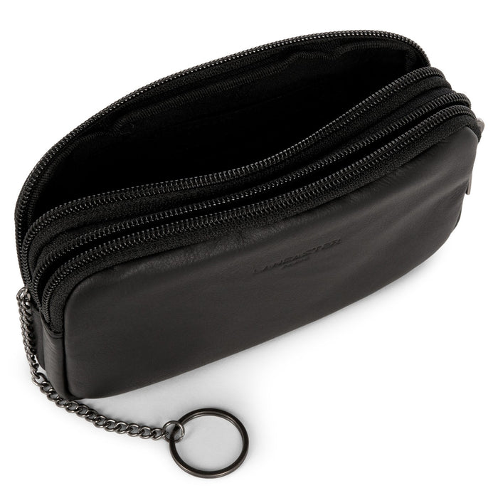 Pochette ceinture Lancaster Soft vintage 120-20 NOIR