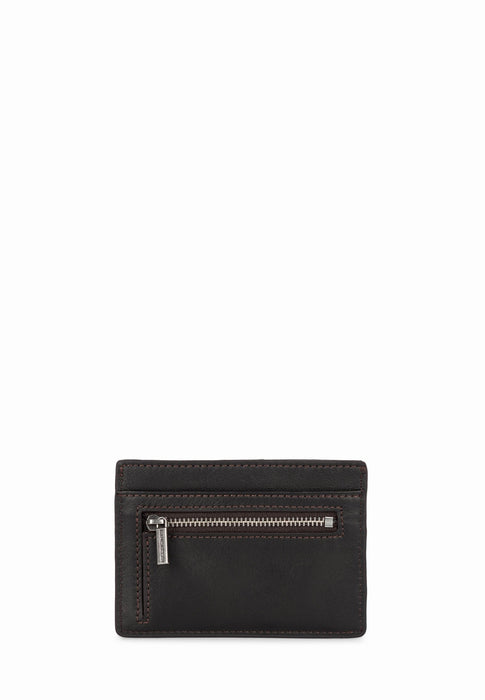 Porte carte Lancaster Soft vintage homme 120-41 MARRON