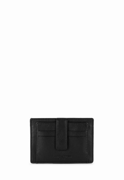 Porte carte Lancaster Soft vintage homme 120-41 NOIR