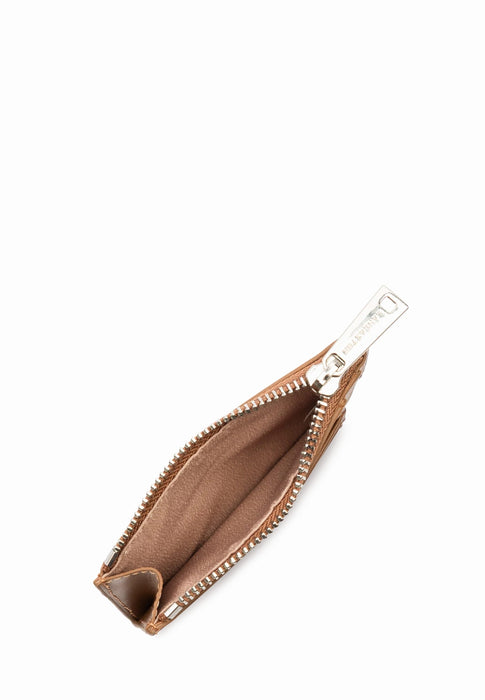 Porte carte Lancaster Paris pm 131-022 NOISETTE