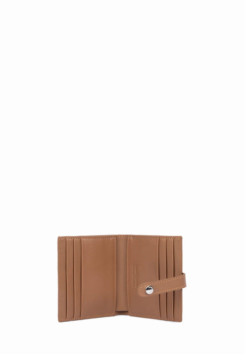 Porte carte Lancaster Paris pm 131-033 NOISETTE