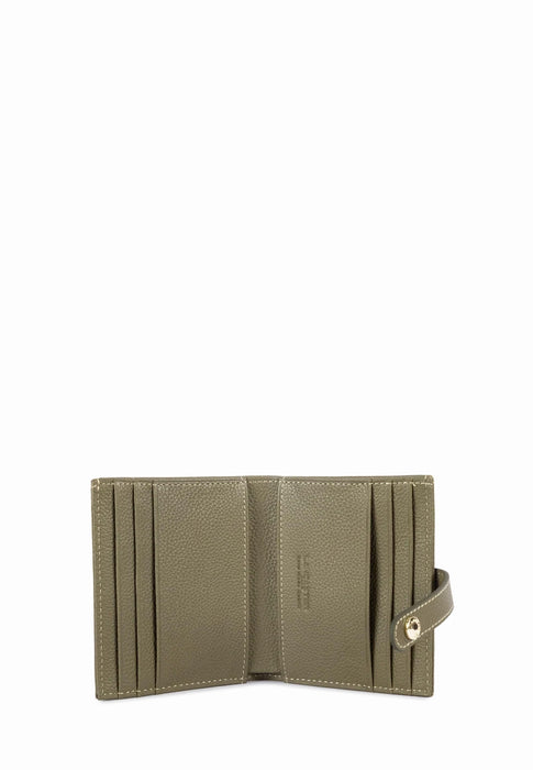 Porte carte Lancaster Milano ana 147-01 KAKI