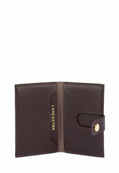 Porte cartes Lancaster Sierra pm 138-011 MARRONFO