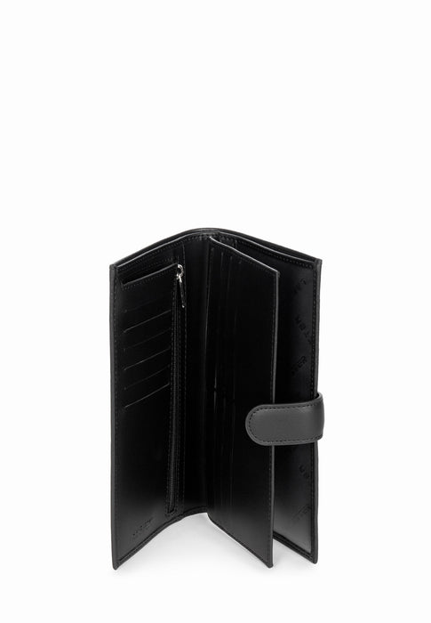 Lancaster Porte chequier Smooth 137-16 Noir NOIR