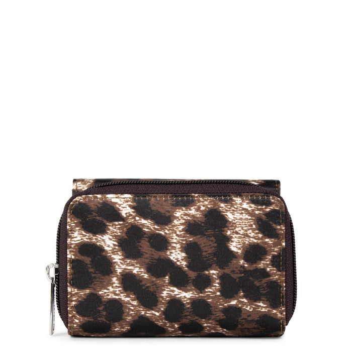 Porte feuille Lancaster Basic sport 110-26 MARRON LEOPA