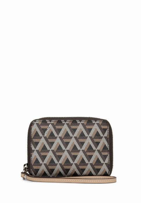 Porte feuille Lancaster Pm ikon 118-01 MARRON NUDE