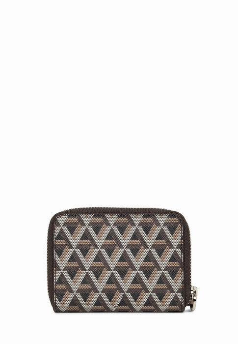Porte feuille Lancaster Pm ikon 118-01 MARRON NUDE