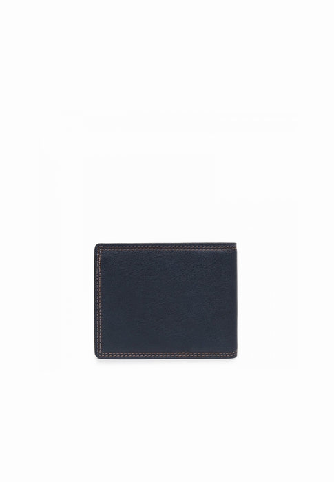 Porte feuille Lancaster Soft vintage homme 120-11 BLEUF C