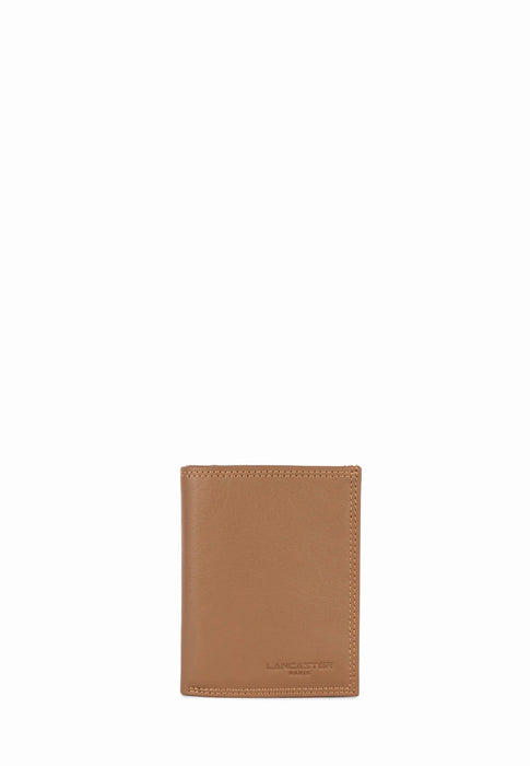 Porte feuille Lancaster Soft vintage homme 120-12 CAMEL