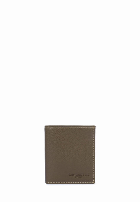 Porte feuille Lancaster Soft vintage homme 120-45 KAKI