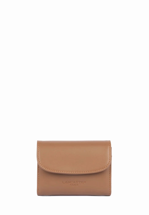 Porte feuille Lancaster Paris pm 131-021 NOISETTE