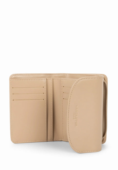 Porte feuille Lancaster Paris pm 131-024 BEIGEFONCE