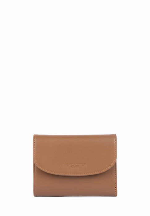 Porte feuille Lancaster Paris pm 131-024 NOISETTE
