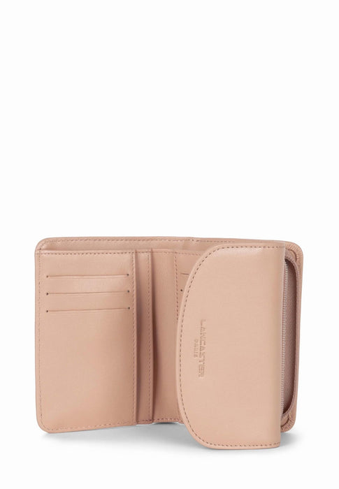 Porte feuille Lancaster Paris pm 131-024 NUDE