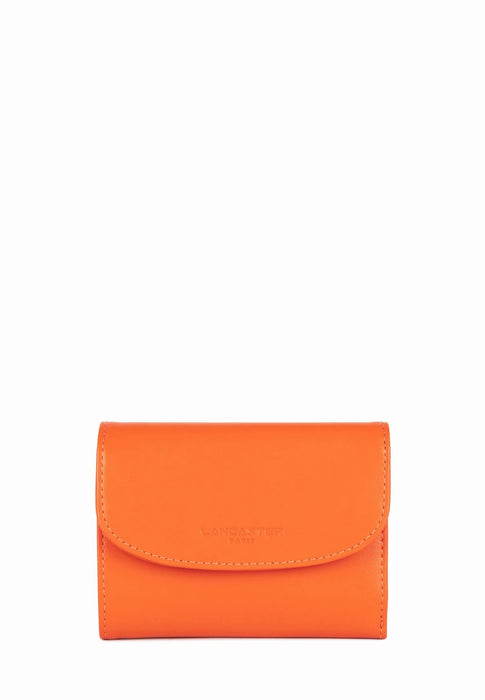 Lancaster Porte feuille Paris pm 131-024 ORANGE