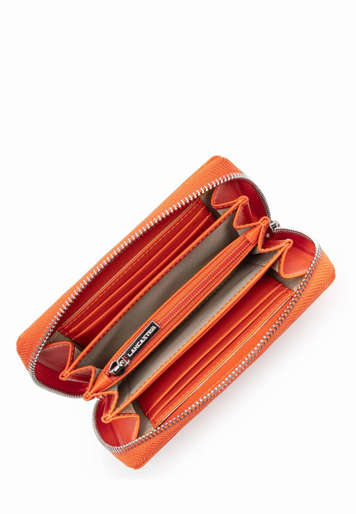 Lancaster Porte feuille Paris pm 131-025 Orange ORANGE