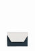 Porte feuille Lancaster Smooth 137-02 BLEUF ECRU