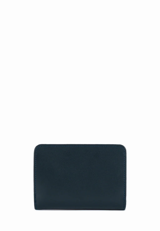 Porte feuille Lancaster Smooth 137-02 BLEUF ECRU