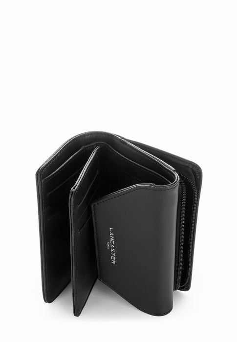 Porte feuille Lancaster Smooth 137-02 NOIR
