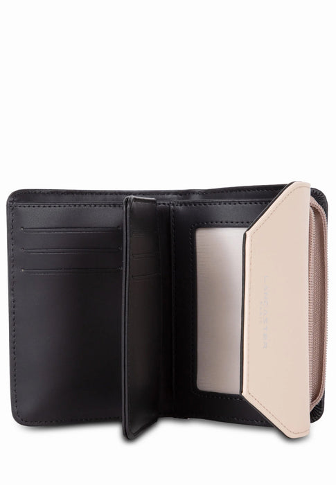 Porte feuille Lancaster Smooth 137-02 NOIR NCNF