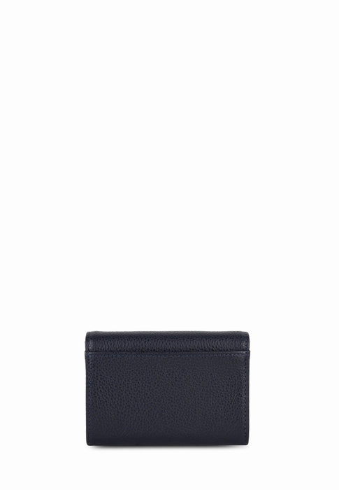 Porte feuille Lancaster Foulonne pm 170-20 BLEUFONC