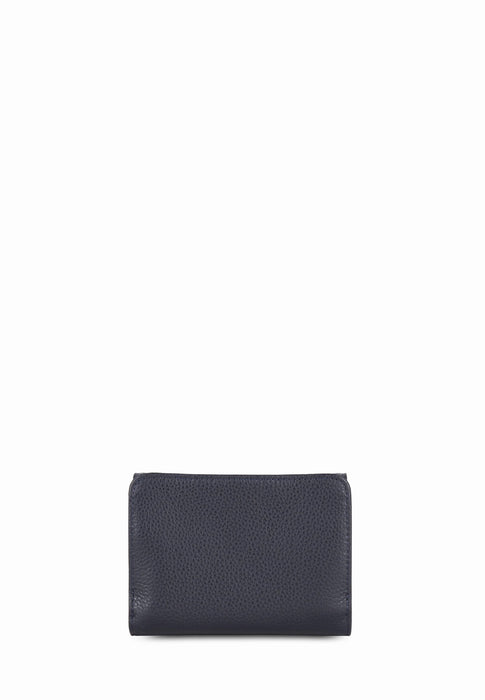 Porte feuille Lancaster Foulonne pm 170-29 BLEUFONC