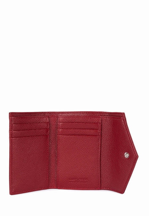 Porte feuille Lancaster Foulonne pm 170-36 CARMIN