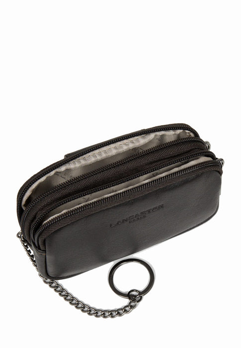 Porte monnaie Lancaster Soft vintage 120-09 MARRON