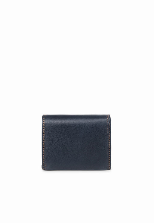 Porte monnaie Lancaster Soft vintage homme 120-10 BLEUF C