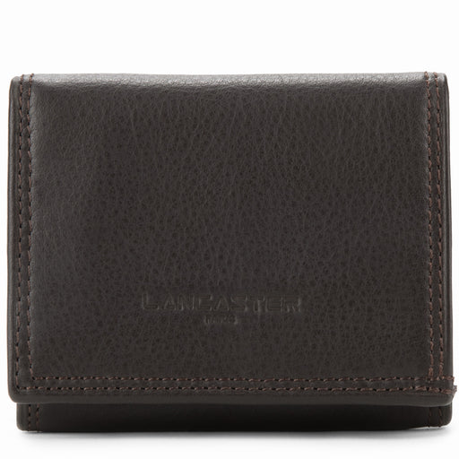 Porte monnaie Lancaster Soft vintage homme 120-10 MARRON
