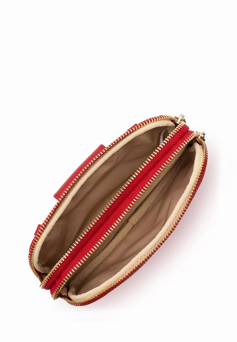 Porte monnaie Lancaster Dune 129-30 ROUGE
