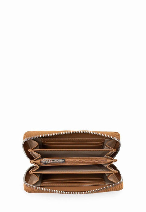 Porte monnaie Lancaster Paris pm 131-025 CAMEL