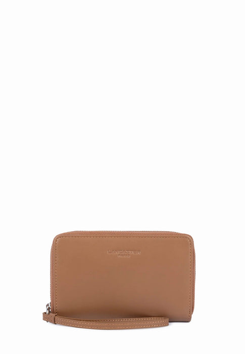 Porte monnaie Lancaster Paris pm 131-025 NOISETTE