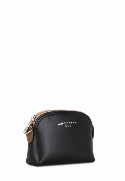 Porte monnaie Lancaster Smooth 137-01 NOIR NUVI