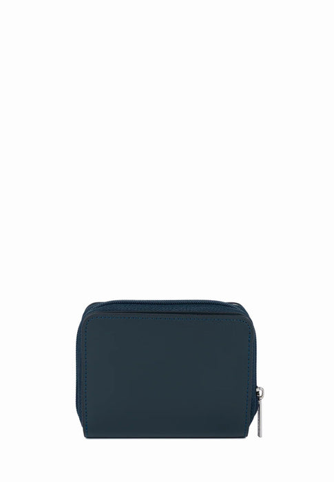 Porte monnaie Lancaster Smooth 137-17 BLEUF ECRU