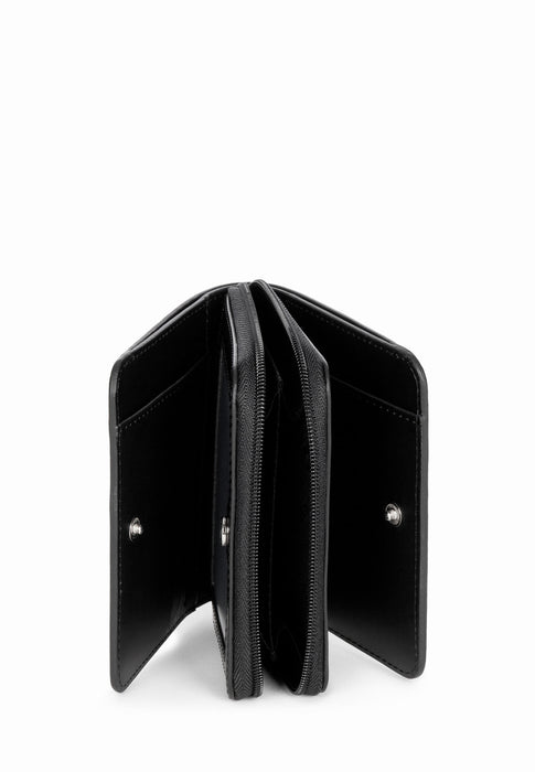 Porte monnaie Lancaster Smooth 137-17 NOIR