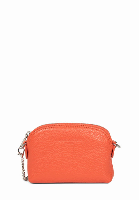 Lancaster Porte monnaie Foulonne pm ORANGE