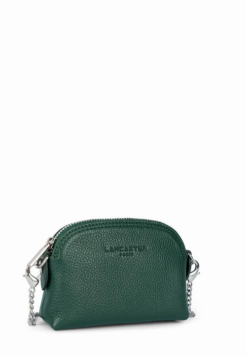 Porte monnaie Lancaster Foulonne pm 170-28 VERTFONCE