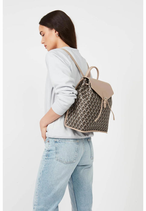 Sac a dos Lancaster Ikon 418-16 MARRON NUDE