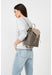 Sac a dos Lancaster Ikon 418-16 MARRON NUDE