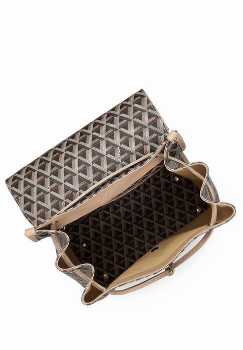Sac a dos Lancaster Ikon 418-16 MARRON NUDE
