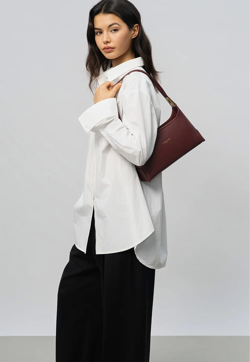 Sac a main Lancaster Lychee ace 422-39 BORDEAUX