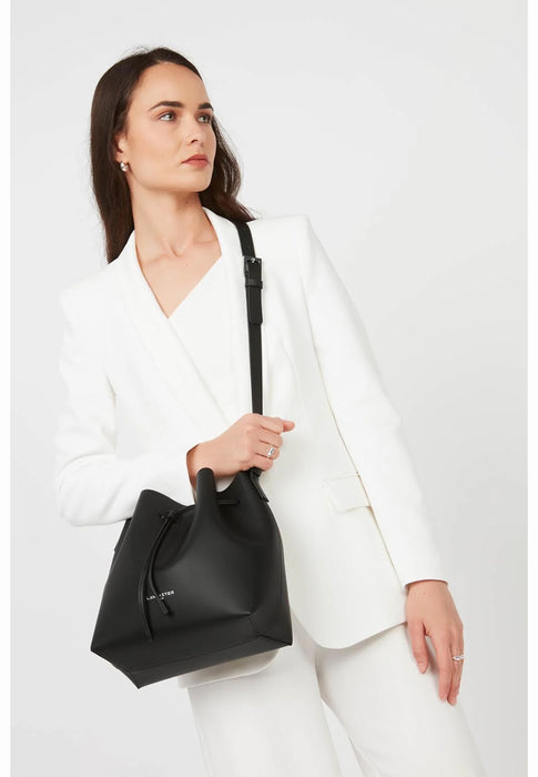 Lancaster Sac a main Pur & element city 423-18 Noir in rou NOIR IN ROU